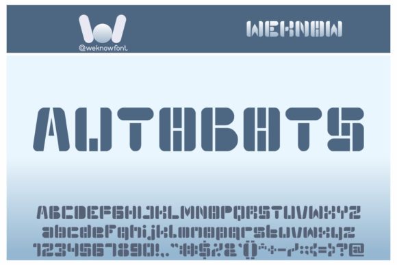 Autobots Font: A Techno Sci-Fi Display Typeface for Bold Branding