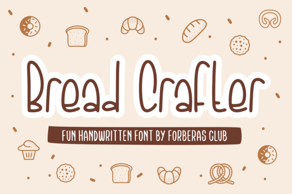 Bread Crafter Display Font for Handmade Creatives