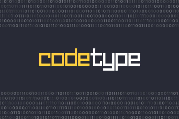 Codetype: A Squared Display Font for Bold Branding