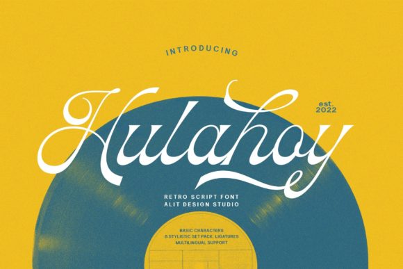 Hulahoy Font: A Retro Display Typeface That Delivers Personality