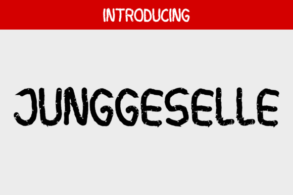 Junggeselle Display Font for Bold Brand Identity