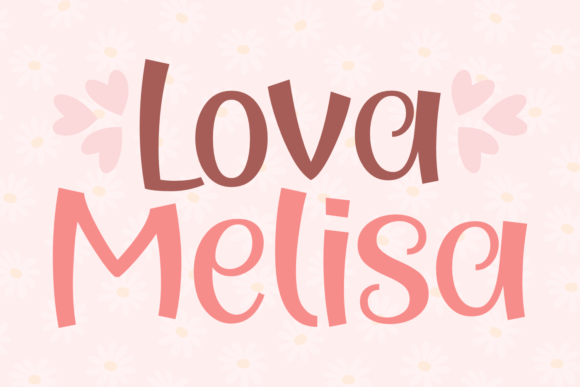 Lova Melisa Font for Whimsical Branding That Feels Effortlessly Chic