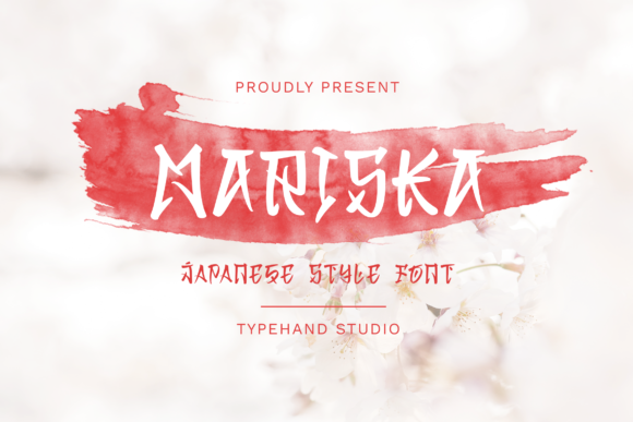 Mariska: A Japanese Display Font for Editorial Calm