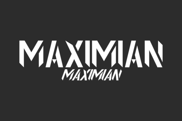 Maximian Display Font for Bold Branding Projects
