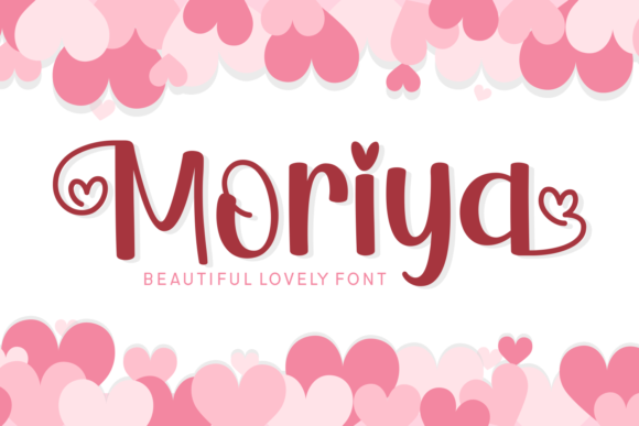Moriya: A Lovely Display Font for Scroll-Stopping Brand Content