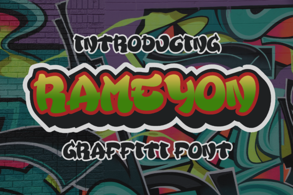 Rameyon: A Graffiti-Style Display Font for Urban Digital Brands