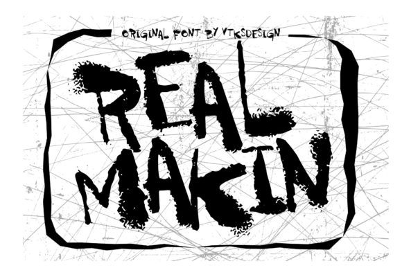 Realmakin Display Font for Small Business Branding