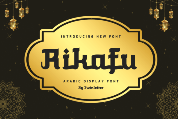 Rikafu Arabic Font for Elegant Digital Branding