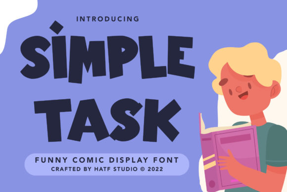 Simple Task: A Handwritten Display Font with Quiet Charm