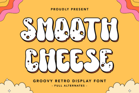 Smooth Cheese Font: Retro Bold Display for Confident Branding