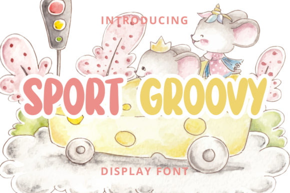 Sport Groovy Font for Bold, Fun Brand Visuals