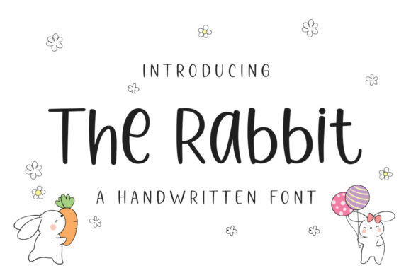 The Rabbit Handwritten Font for Editorial Warmth